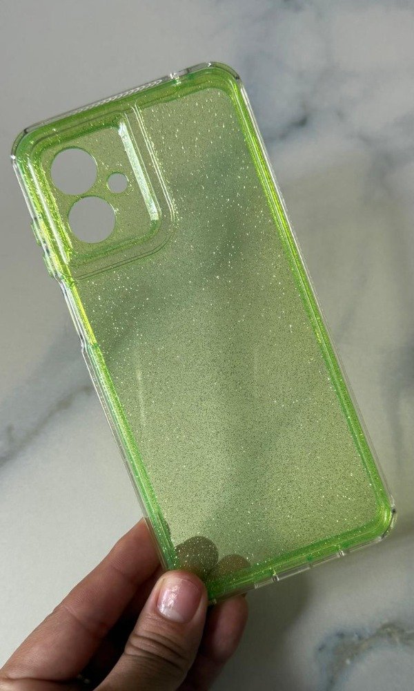 Producto - Funda glitter reforzada moto G14