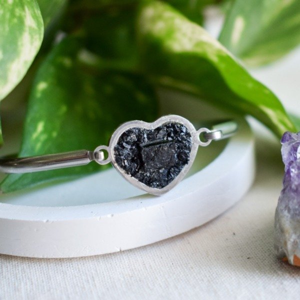 Producto - Pulsera Esclava con Turmalina Negra