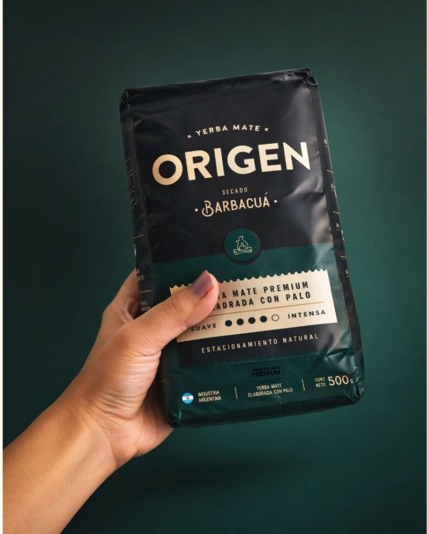Producto - Yerba Mate Origen Barbacuá 500Gr