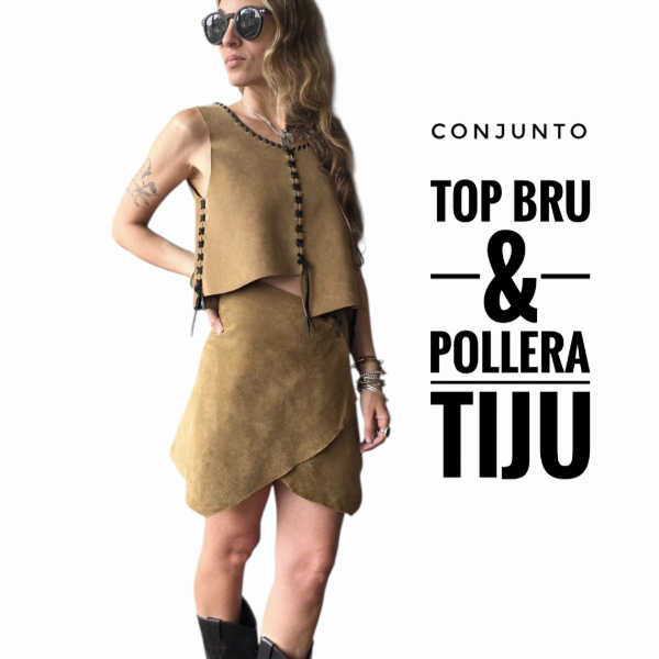 Producto - PROMO CONJUNTO TOP BRU y POLLERA TIJU