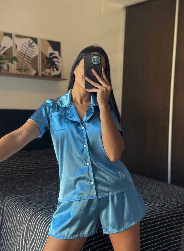 Producto - Camisero Satén liso