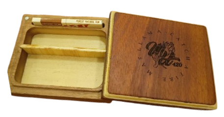 Producto - Tabaquera de Madera Más Llama - 0