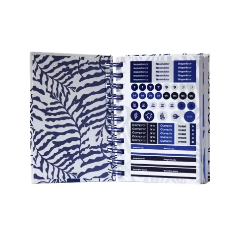 Producto - Agenda Blue Día por Página 10x15cm 2026 - 1
