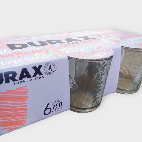 Producto - Vasos x6 Durax Coraline 250cm3