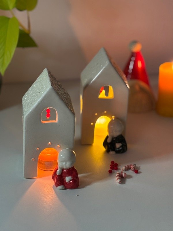 Producto - Casita luminaria buda