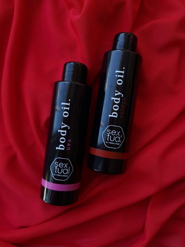 Producto - Aceite comestible para masajes y lubricación Sextual