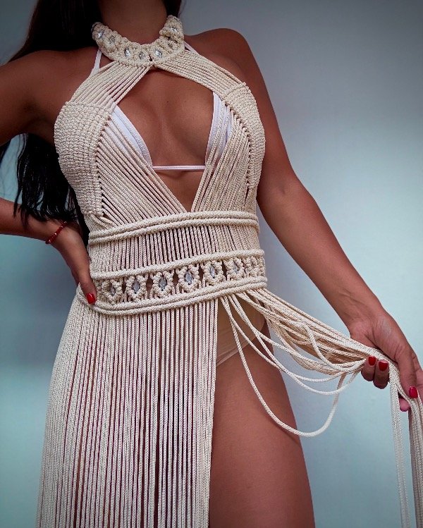 Producto - VESTIDO PANDORA - CRUDO - 0