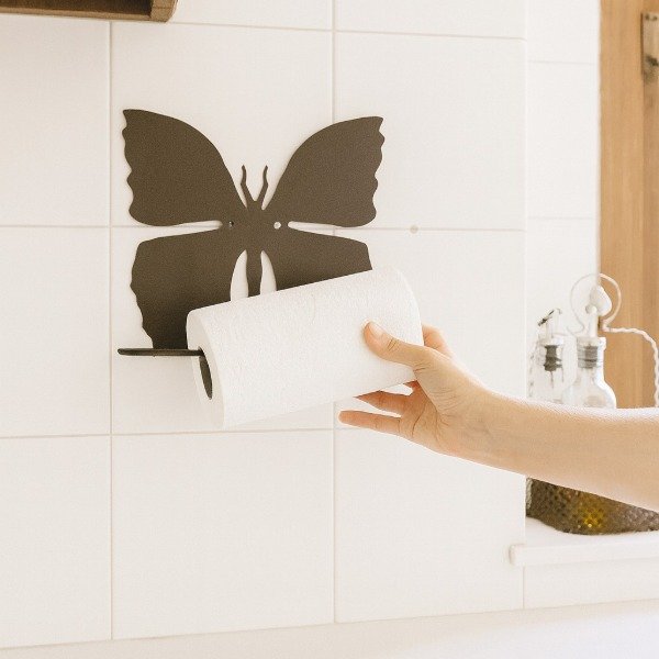 Producto - Porta Rollo Mariposa Lisa