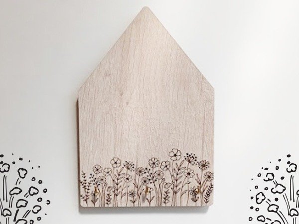 Producto - Porta Llave Flores