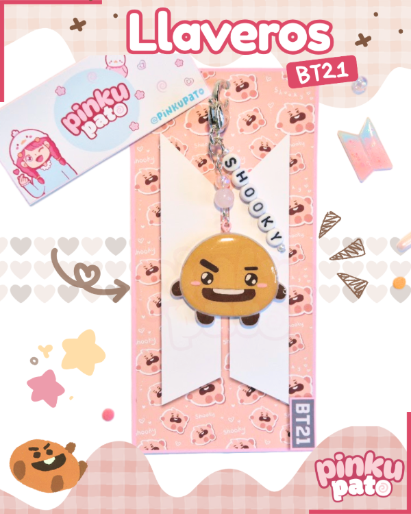 Producto - Llavero Bt21 Shooky