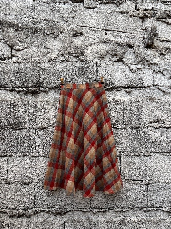 Producto - falda vintage cuadrillé