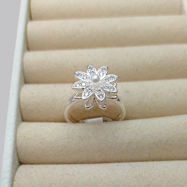 Producto - Anillo flor giratorio BB 90121