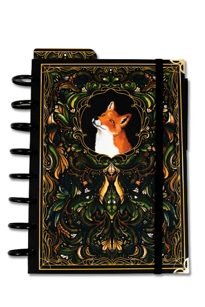 Producto - Cuaderno Sistema de discos "El Zorro y la Luna"