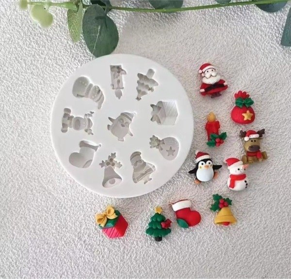 Producto - Silicon navidad aplique BM1801