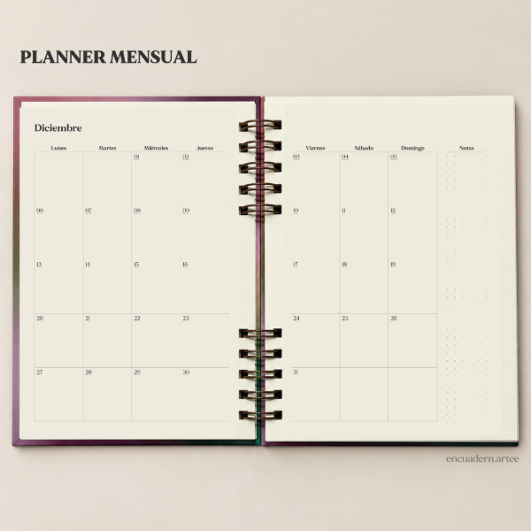 Producto - Agenda Nara 2027 - semanal - pre venta - 1