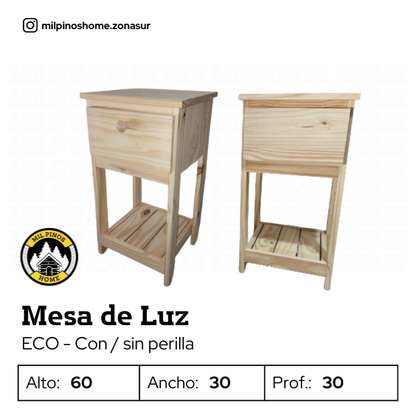 Producto - MESA DE LUZ ECO