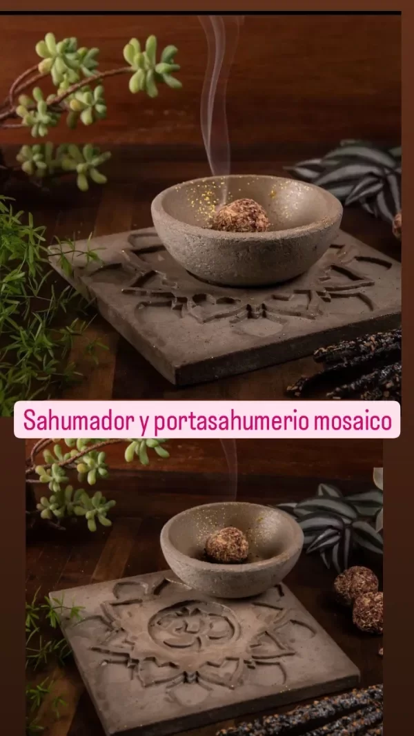 Producto - Sahumador y portasahumerio