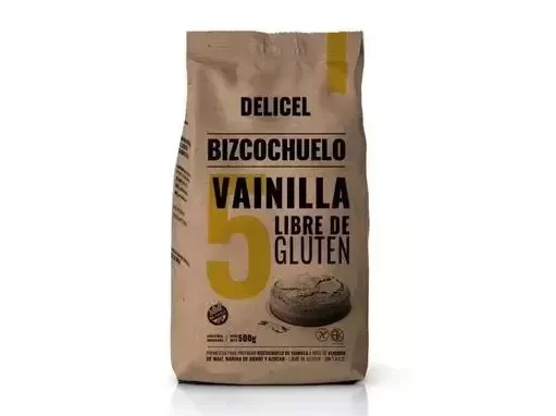 Producto - Premezcla bizcochuelo vainilla Delicel