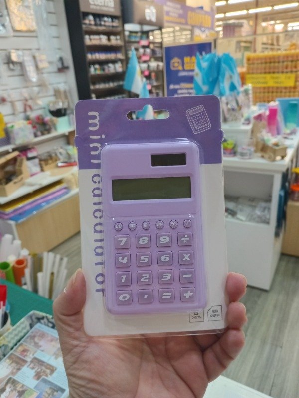 Producto - Calculadora mini solar pastel
