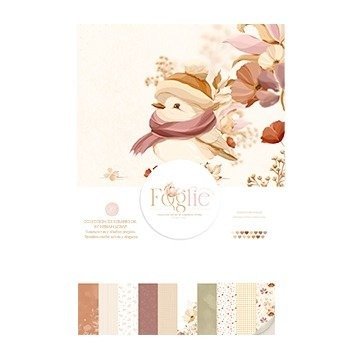 Producto - Pad de scrap Foglie A5 base telada