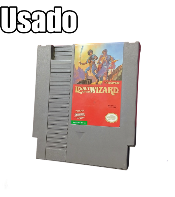 Producto - Legacy Of The Wizard Juego Usado Nes