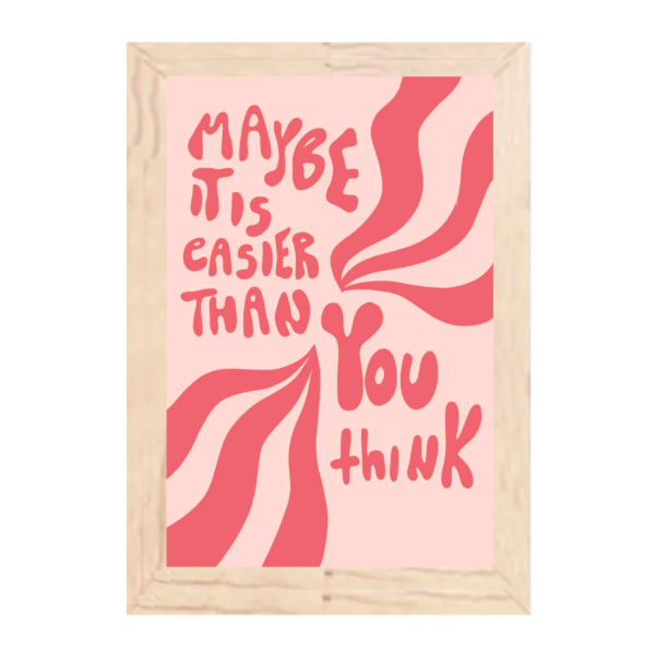 Producto - Cuadro Decorativo Positive VIbes Marco MUCHOS MODELOS 2