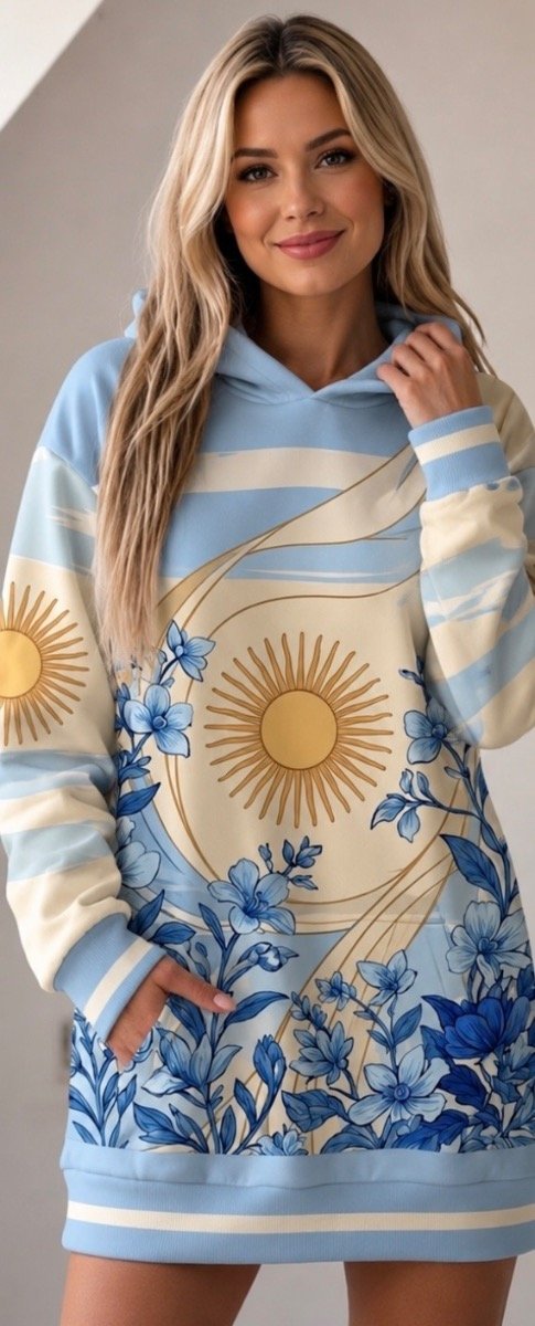 Producto - Maxi Buzo Arg Floral