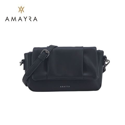 Producto - CARTERA PU NEGRA 23X14X8CM AMAYRA