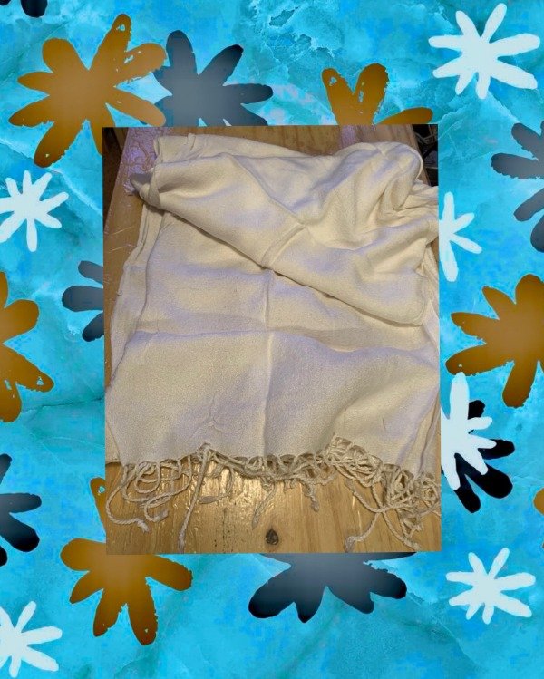 Producto - Pashmina sedosa grande Blanco