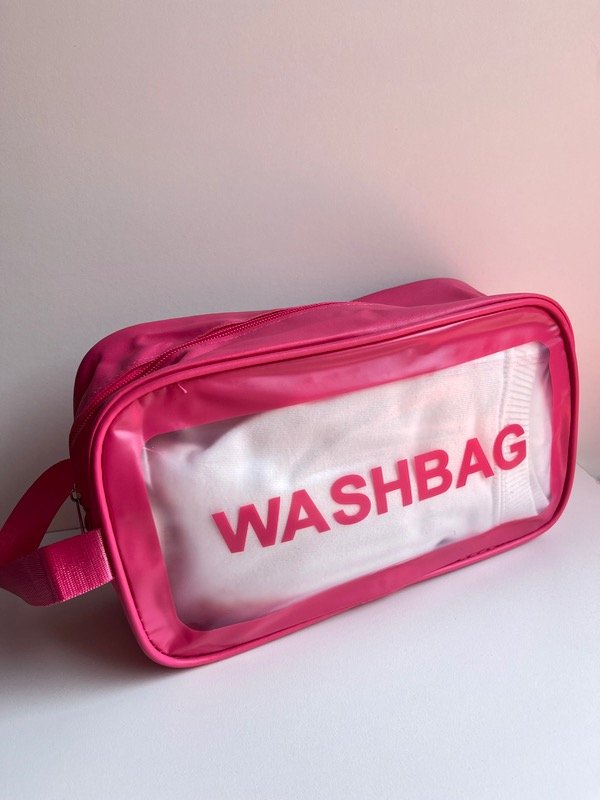 Producto - Neceser Fucsia Transparente