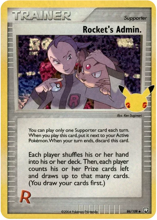 Producto - Rocket's Admin. (Classic Collection) - 86/109 - Celebrations - Holo