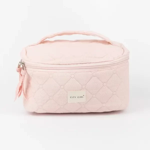 Producto - Porta Cosmeticos / Neceser simil tela - City Girl