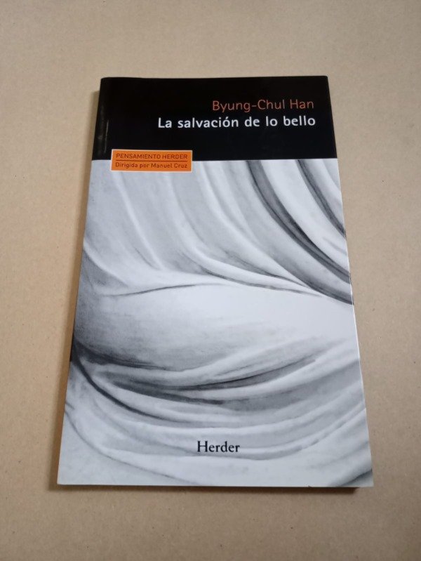 Producto - La salvación de lo bello - Byung-Chul Han - Herder 2015