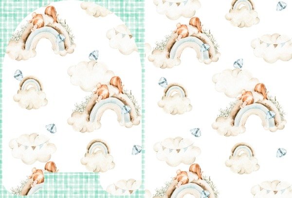 Producto - Bunny Rainbow-Plantilla Digital