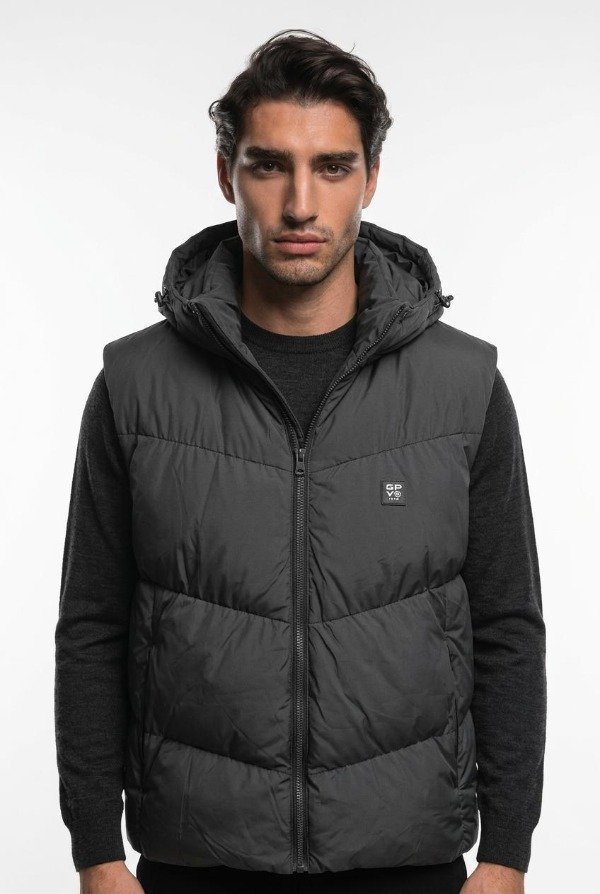 Producto - CHALECO PUFFER SPY LIMITED HUG NEGRO - 0