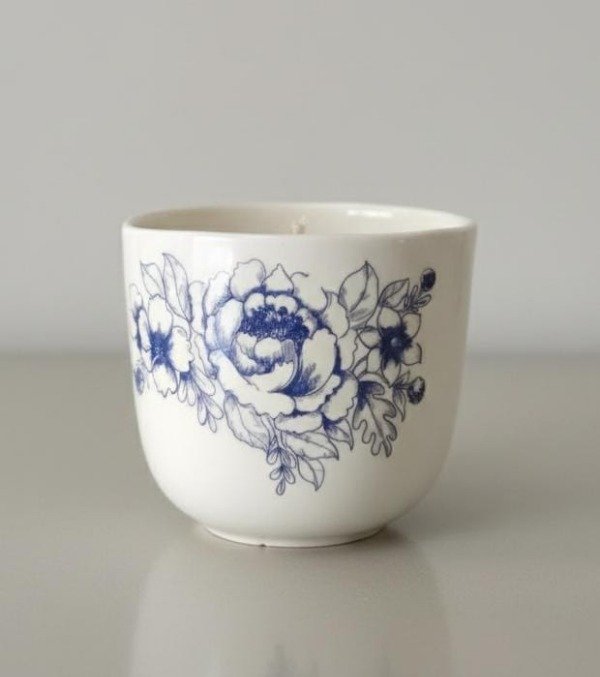 Producto - Vela de soja en envase de Ceramica artesanal