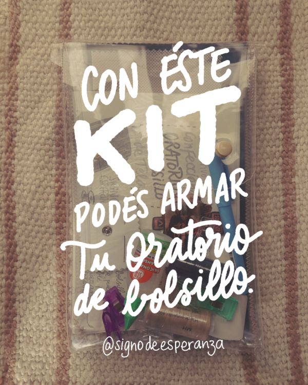 Producto - KIT para hacer tu oratorio de bolsillo