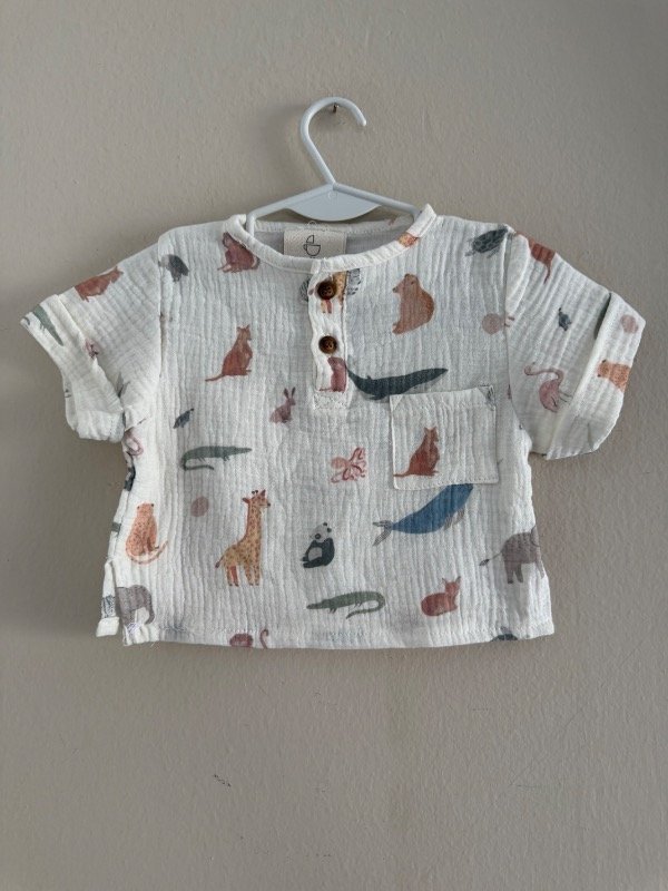 Producto - Remera KOLLA 6 a 12 meses NUEVA A ESTRENAR mgm171