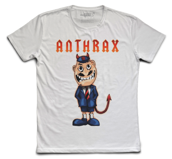 Producto - Remera Anthrax - TNT Cover - Blanca - 0