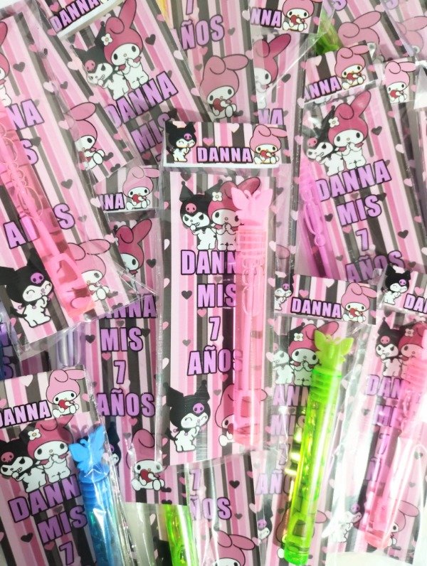Producto - Burbujeros kuromi personalizado