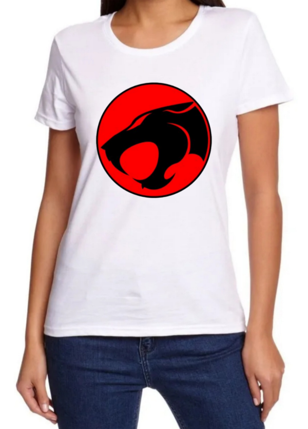 Producto - Remera Mujer Thundercats Logo Blanco