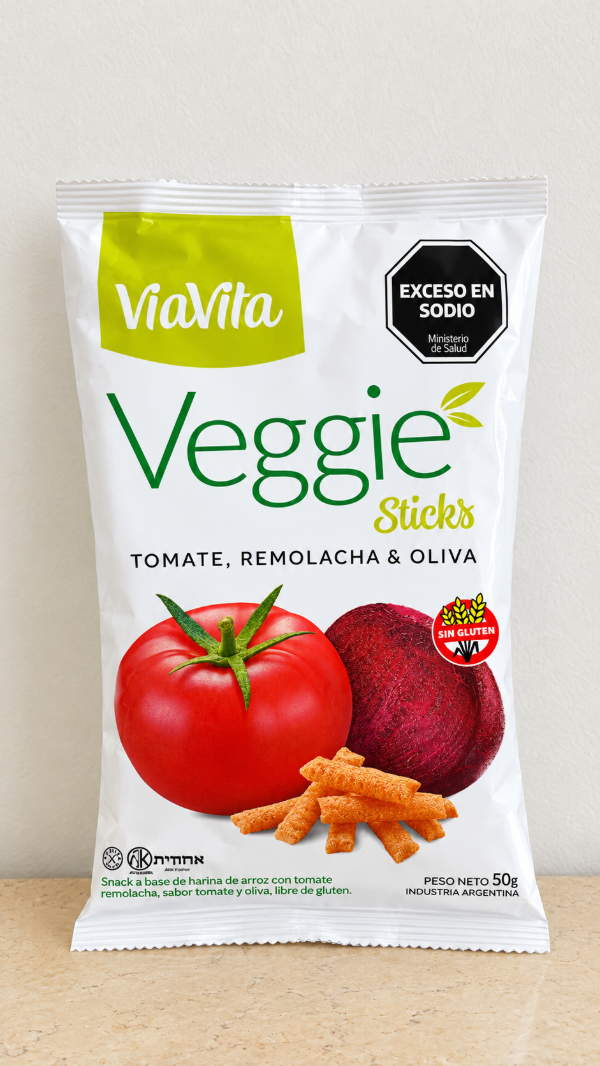 Producto - Veggie Sticks "ViaVita" - Snacks de Vegetales - 2