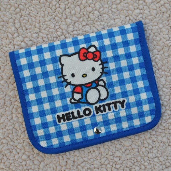 Producto - Neceser M Doble Azul Hello Kitty