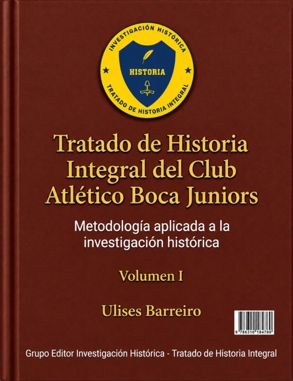 Tapa Tratado de Historia Integral del Club Atlético Boca Juniors