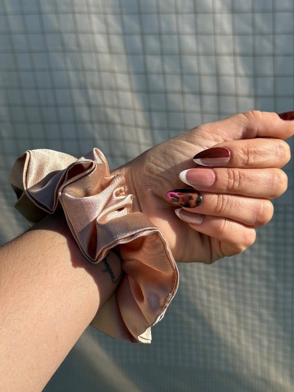 Producto - Scrunchies beige - 1