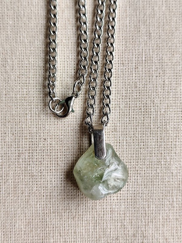 Producto - COLLAR DE PRASIOLITA - Transformación y equilibrio - 1