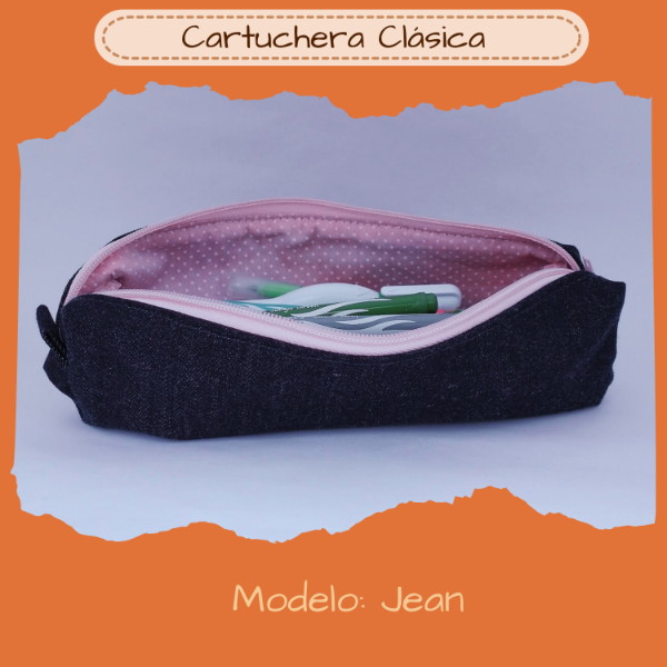Producto - Cartuchera Clásica "Jean"