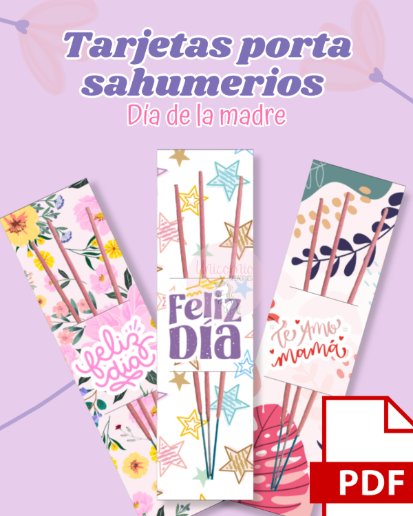 Producto - Tarjetas porta sahumerios