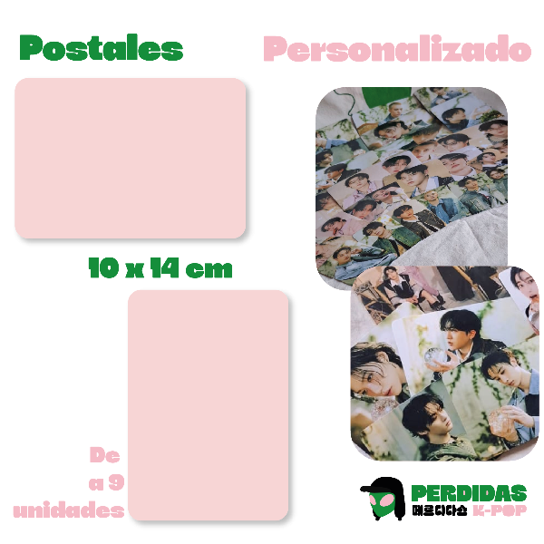 Producto - Postales personalizadas