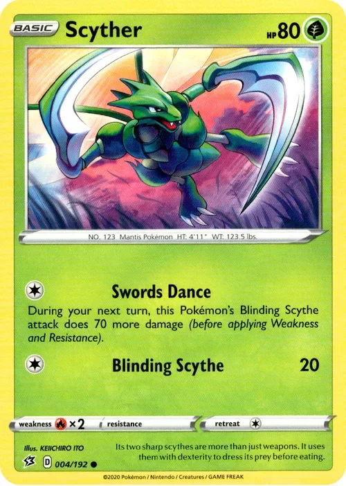 Producto - Scyther - 4/192 - Rebel Clash
